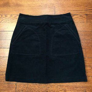 A.P.C. Shayna corduroy skirt in forest green